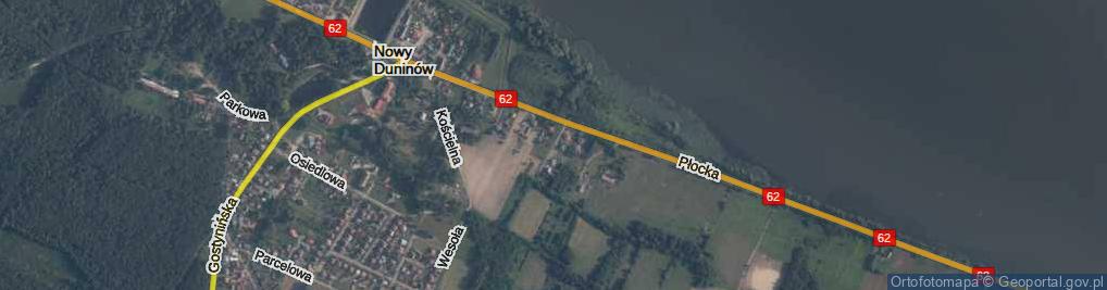 Zdjęcie satelitarne Chabrowa ul.